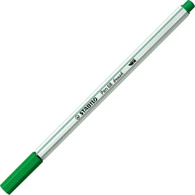 STABILO Pen 68 brush smaragdgrün, 10er-Pack