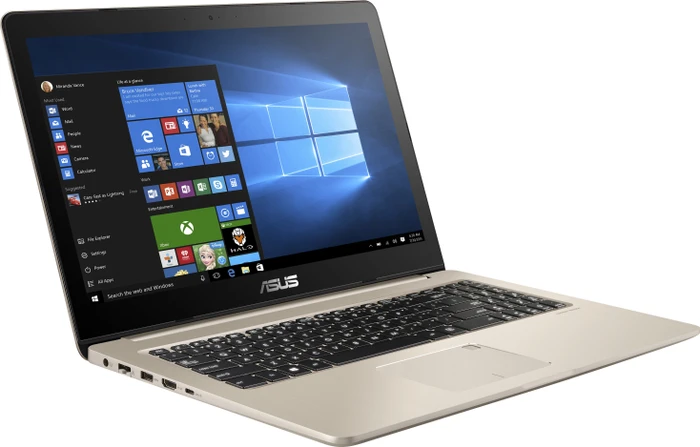 ASUS VivoBook Pro 15 N580VD-FI506T, Icicle Gold, Core i7-7700HQ, 16GB RAM, 512GB SSD, 1TB HDD, GeForce GTX 1050, DE