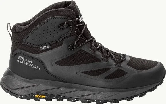 Jack Wolfskin Terraventure Texapore Mid schwarz (Herren)