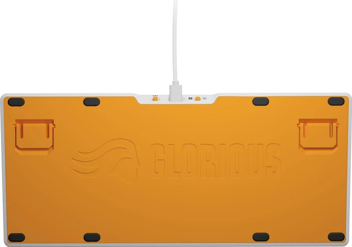 Glorious GMMK 3 HE 75% Pre-built Gaming Keyboard, weiß, LEDs RGB, Glorious Fox HE, USB, DE