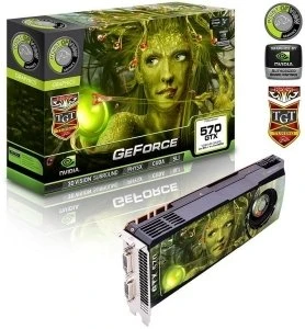 Point of View GeForce GTX 570 TGT Beast Single Fan, 1.25GB GDDR5, 2x DVI, Mini HDMI