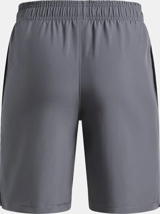 Under Armour Tech Woven Wordmark Hose kurz castlerock/green citrine (Junior)