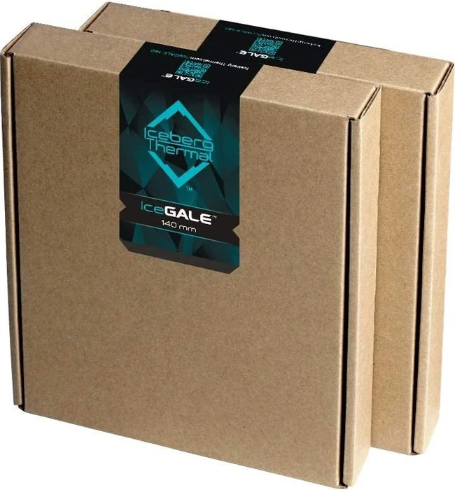 Iceberg Thermal IceGALE, Black, 140mm, 2er-Pack