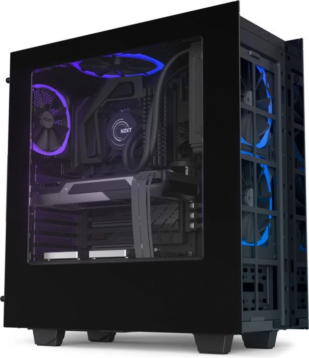 NZXT Aer RGB HUE+ 2er-Pack, LED-Steuerung, 140mm, 2er-Pack