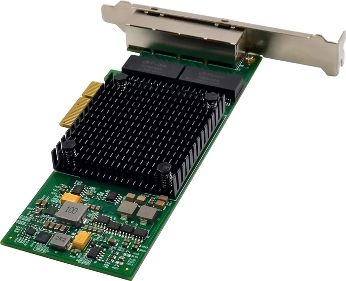 InLine Quad-Gigabit LAN-Adapter, 4x RJ-45, PCIe 2.1 x4