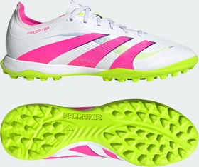 adidas Predator 24 League Low TF cloud white/lucid pink/lucid lemon