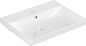 Villeroy & Boch Avento Aufsatzwaschbecken 600x470x180mm, mit Überlauf, weiß alpin
