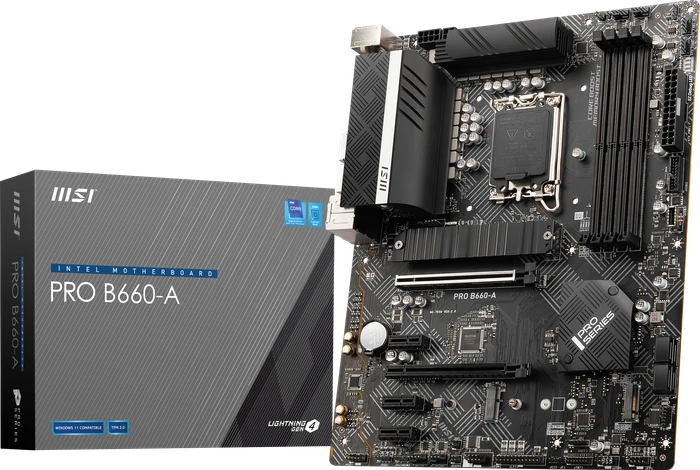 MSI PRO B660-A (Intel 1700)