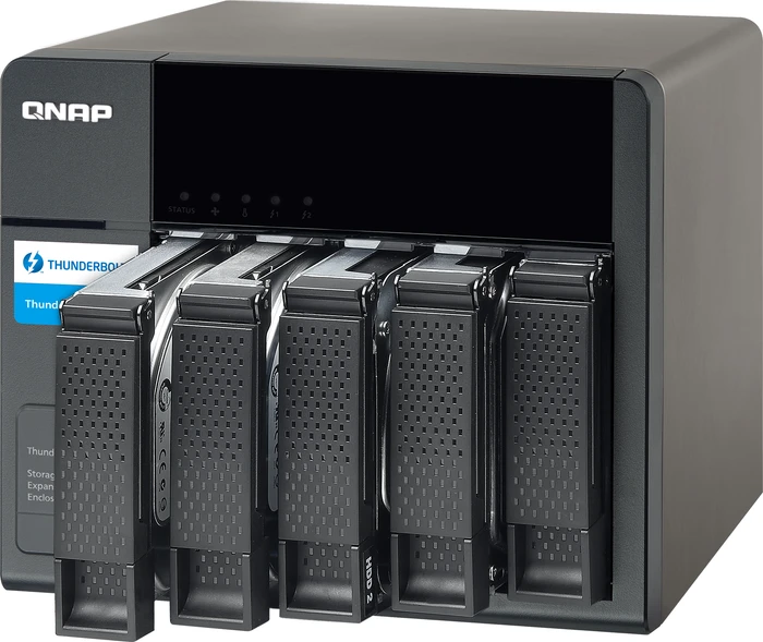 QNAP TX-500P, Thunderbolt 2 / Mini DisplayPort 1.2