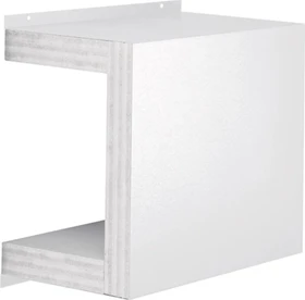 Hager Schiebemuffe Brandschutzkanal FWK 90 Funktionserhalt E90/E30 100x160mm weiß