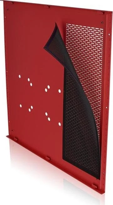 Thermaltake Core P3 Tempered Glass Red Edition, weiß, Glasfenster