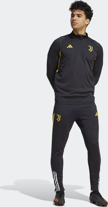 adidas Juventus Turin Tiro 23 Funktionsshirt langarm schwarz (Herren)