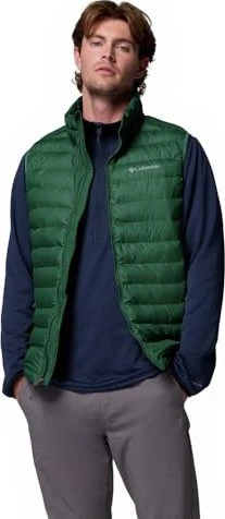 Columbia Powder Lite II Weste rain forest (Herren)