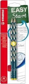 STABILO EASYgraph S Bleistift HB graphit, petrol, Linkshänder, 2er-Pack