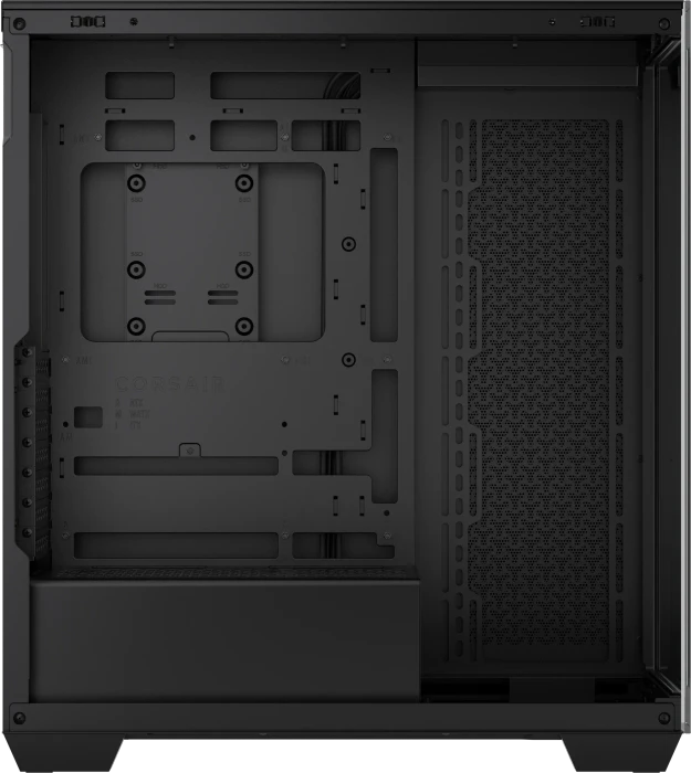 Corsair 3500X, schwarz, Glasfenster