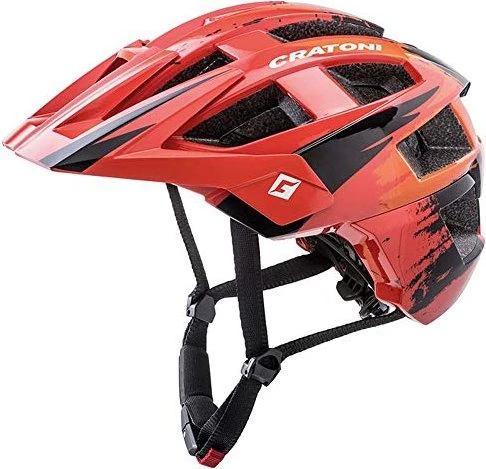 Cratoni AllSet Helm rot/schwarz matt