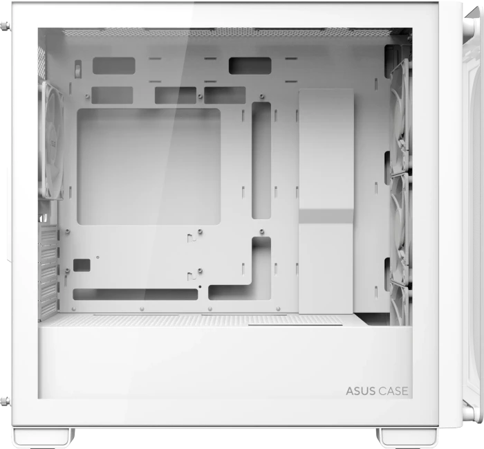 ASUS A23 PLUS TG ARGB White, Glasfenster