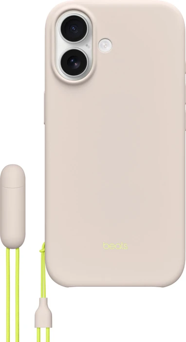 Apple Beats Kickstand Case mit MagSafe für iPhone 17 kalkstein
