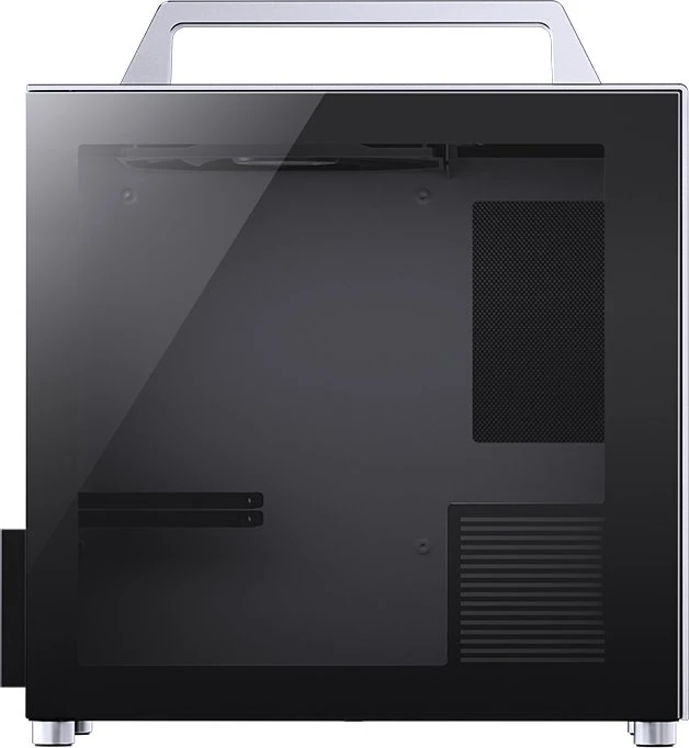 Jonsbo T8 PLUS Silver, silber, Glasfenster, Mini-ITX