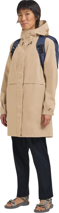 Jack Wolfskin Terraview 2L Funktionsmantel oat (Damen)