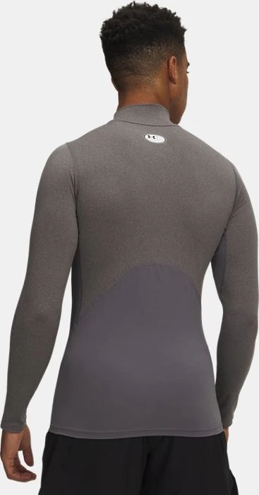 Under Armour HeatGear Armour Kompressionsshirt langarm carbon heather/black (Herren)