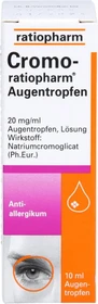 Cromo-ratiopharm Augentropfen, 10ml