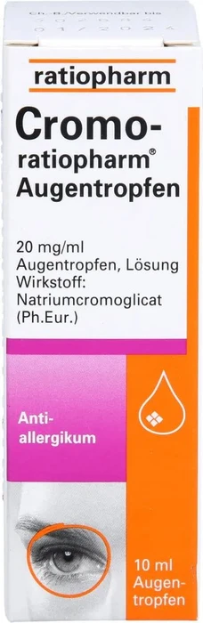Cromo-ratiopharm Augentropfen, 10ml