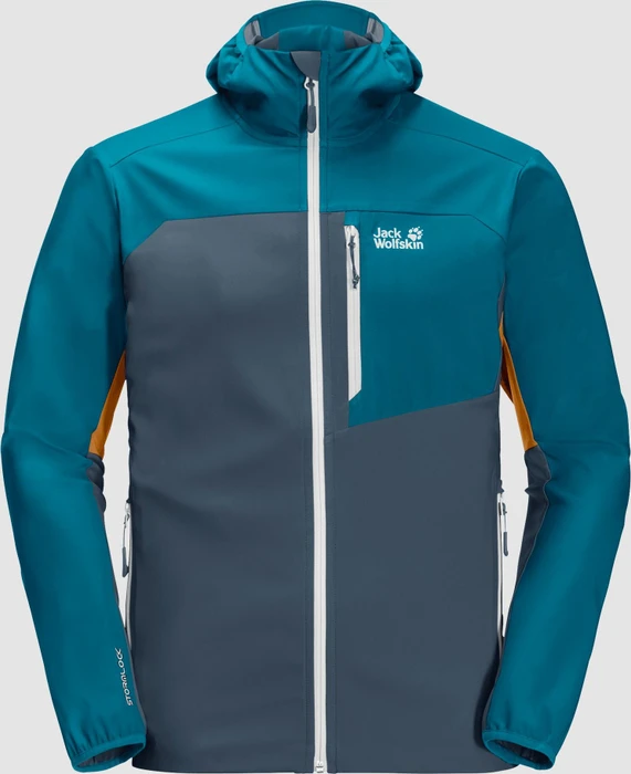 Jack Wolfskin Eagle Peak II Softshell Funktionsjacke orion blue (Herren)