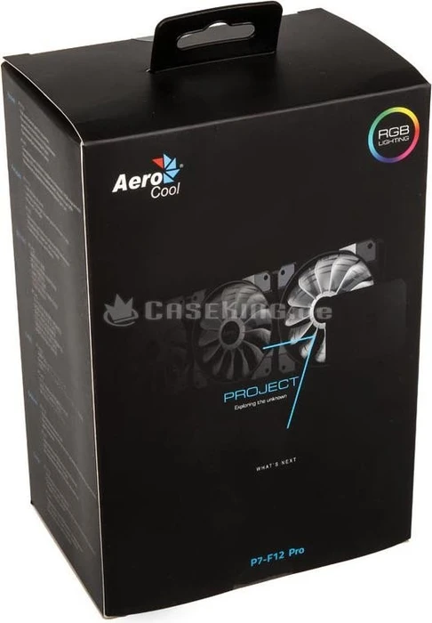 AeroCool Project7 P7-F12 Pro RGB, LED-Steuerung, Lüftersteuerung, 120mm, 3er-Pack