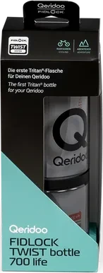 Qeridoo Fidlock Twist 700 Trinkflasche 700ml life black