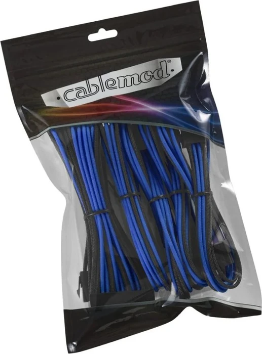 CableMod Classic ModMesh Cable Extension Kit, 8+6 Series, schwarz/blau