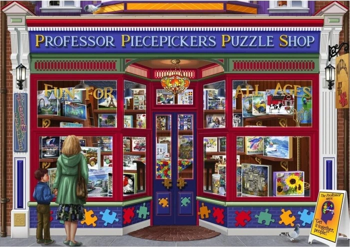 Bluebird Puzzle Professor Puzzles (90011)