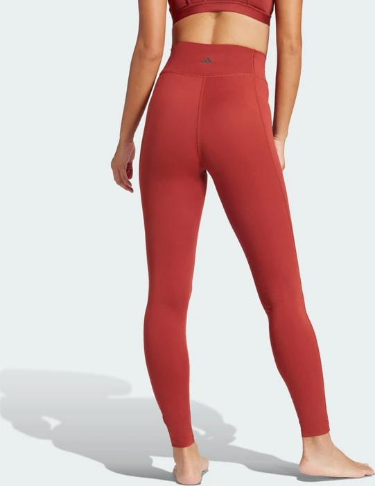 adidas All Me Essentials Full-Length Hose lang preloved ruby (Damen)