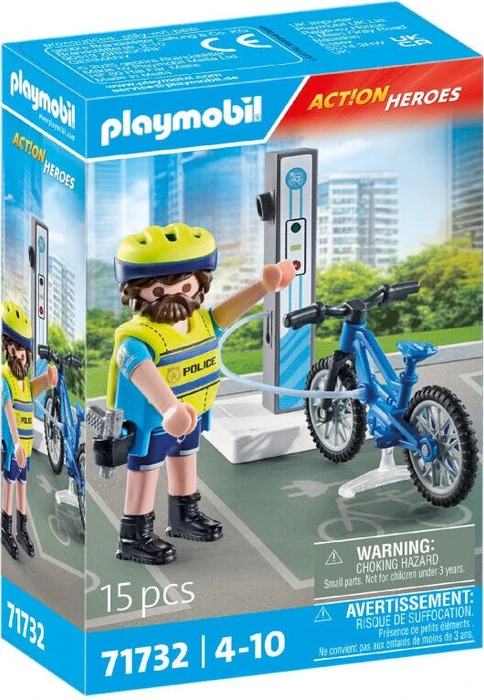 playmobil Action Heroes Polizei Fahrradstreife