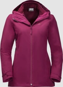 Jack Wolfskin Norrland 3in1 Funktionsjacke amethyst (Damen)