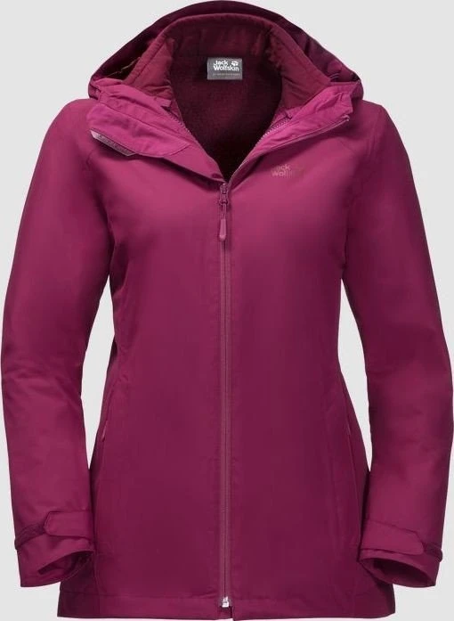Jack Wolfskin Norrland 3in1 Funktionsjacke amethyst (Damen)