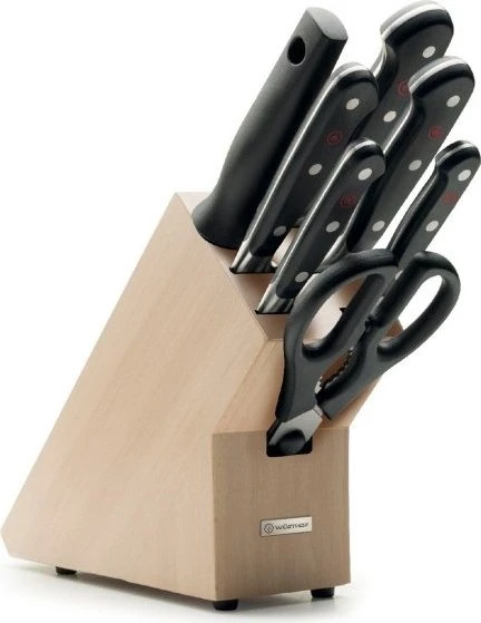 Wüsthof Classic Messerblock-Set, 7-tlg.