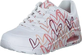 Skechers Uno Lite Spread the Love weiß/rosa (Damen)