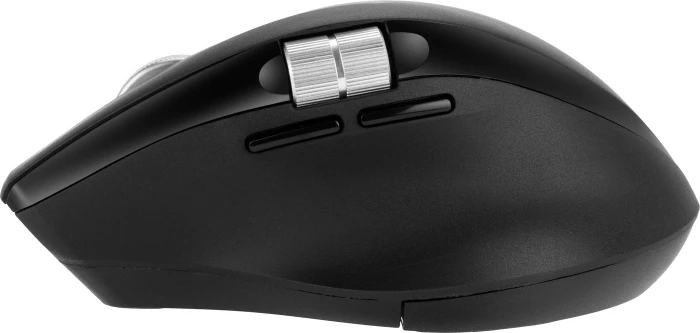 BlueBuilt Maximus Kabellose Ergonomische Bluetooth-Maus, schwarz, USB/Bluetooth