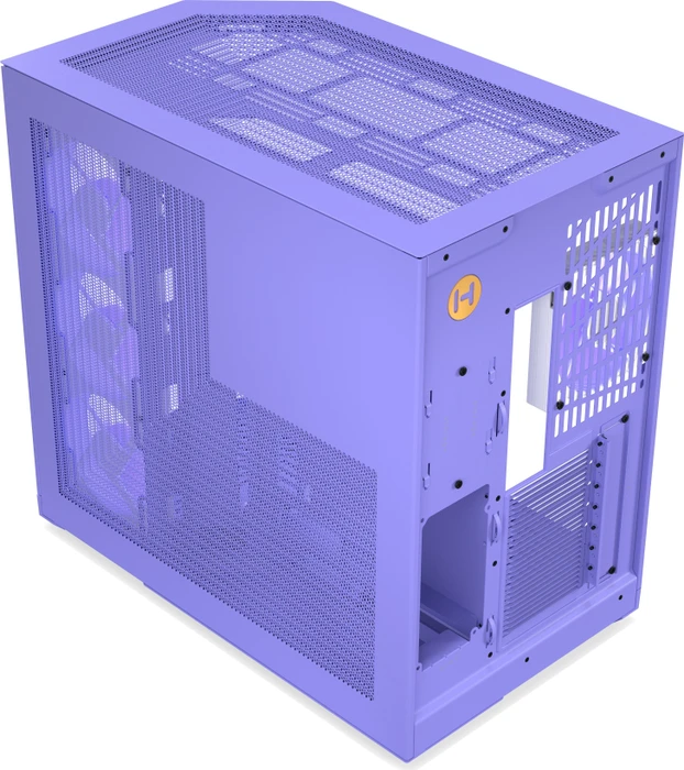 Hyte Y50 Taro Milk, violett, Glasfenster