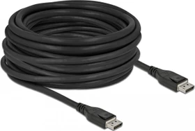 DeLOCK aktives DisplayPort 1.4 Kabel 8K 60Hz schwarz, 12m