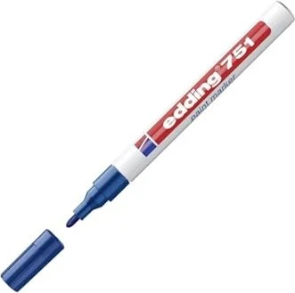 edding 751 Lackmarker blau, 10er-Pack
