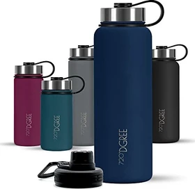 720°DGREE noLimit Steel Insulated Isolierflasche 950ml sapphire blue