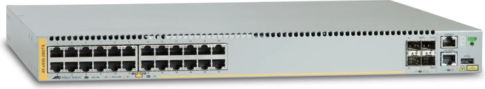 Allied Telesis x930 Rackmount Gigabit Managed Stacking Switch, 24x RJ-45, 4x SFP+