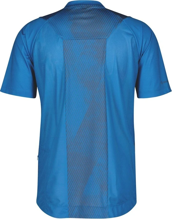 Scott Trail Vertic Zip Trikot kurzarm storm blue/midnight blue (Herren)