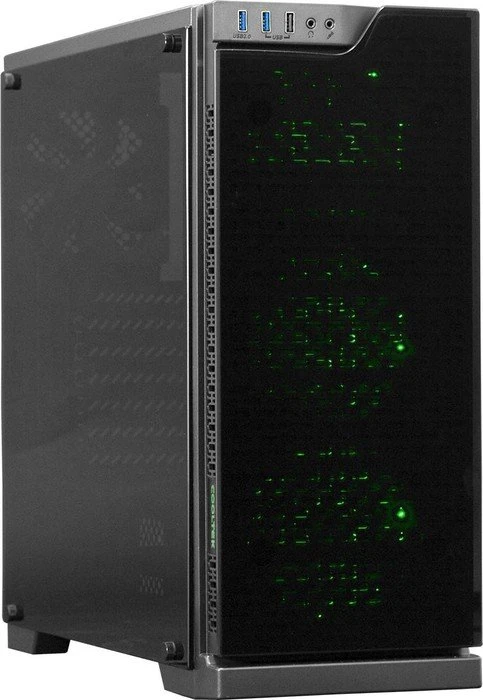 Cooltek TG-01 RGB, Glasfenster