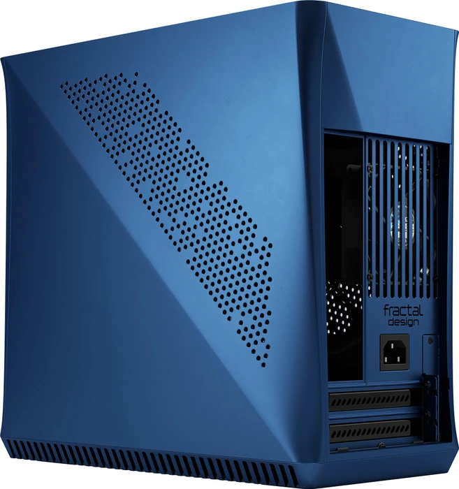 Fractal Design Era ITX Cobalt TG, Glasfenster, Mini-ITX