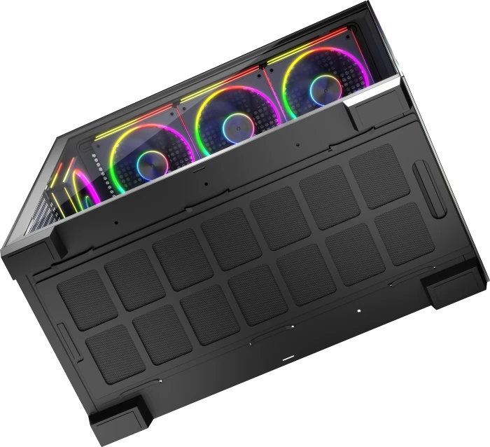 Modecom Volcano Stellar ARGB 8F Black, Glasfenster