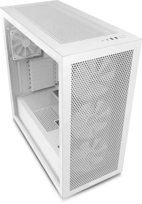 NZXT H7 Flow RGB White, weiß, Glasfenster