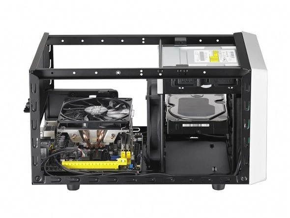 Cooler Master Elite 120 Advanced weiß, Mini-ITX
